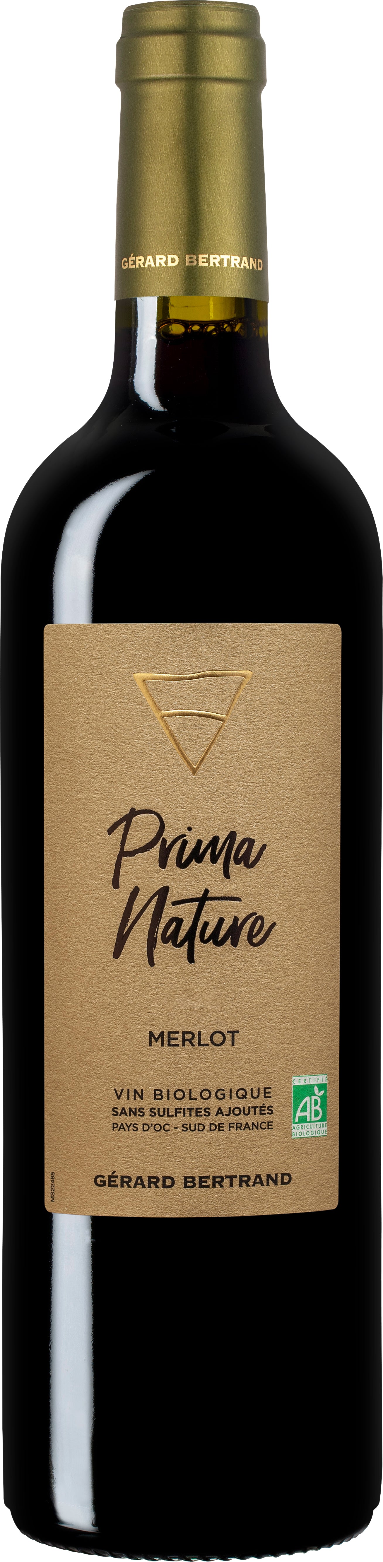 PRIMA NATURE MERLOT ROUGE AB IGP PAYS D OC