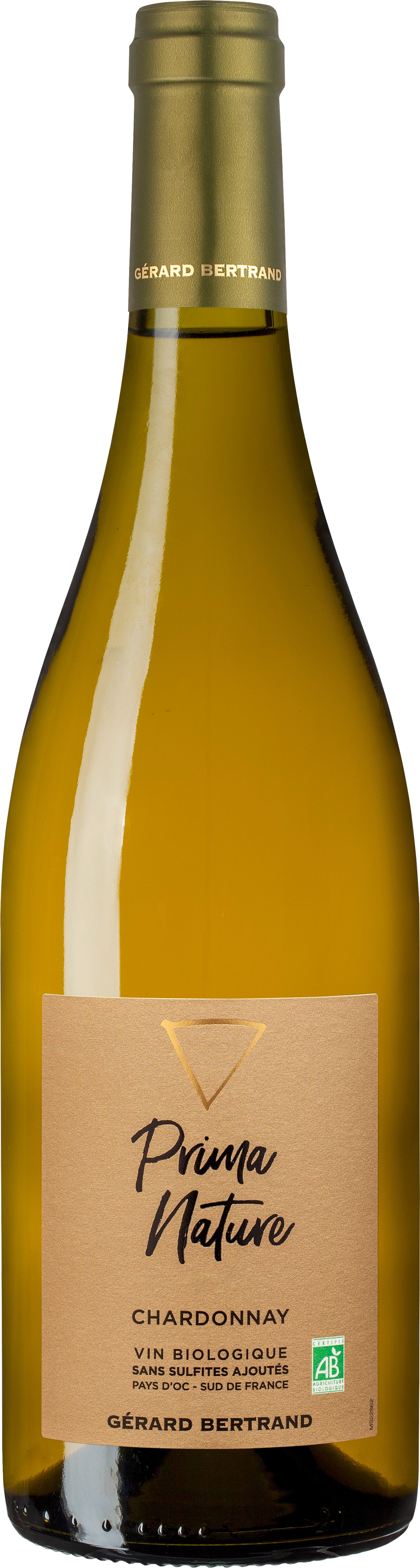 PRIMA NATURE CHARDONNAY BLANC AB IGP PAYS D OC