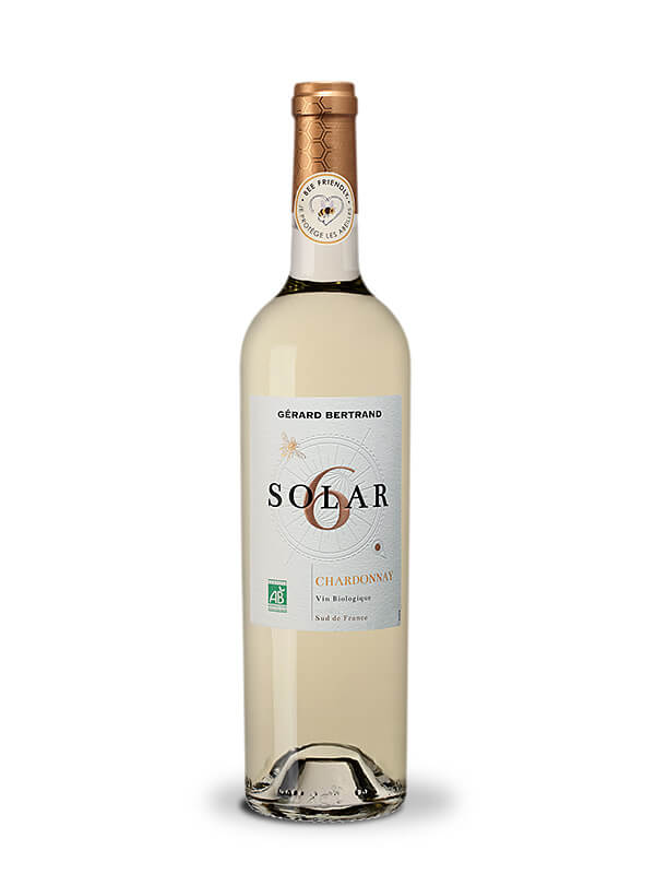 SOLAR6 CHARDONNAY BLANC AB BEE FRIENDLY IGP CEVENNES
