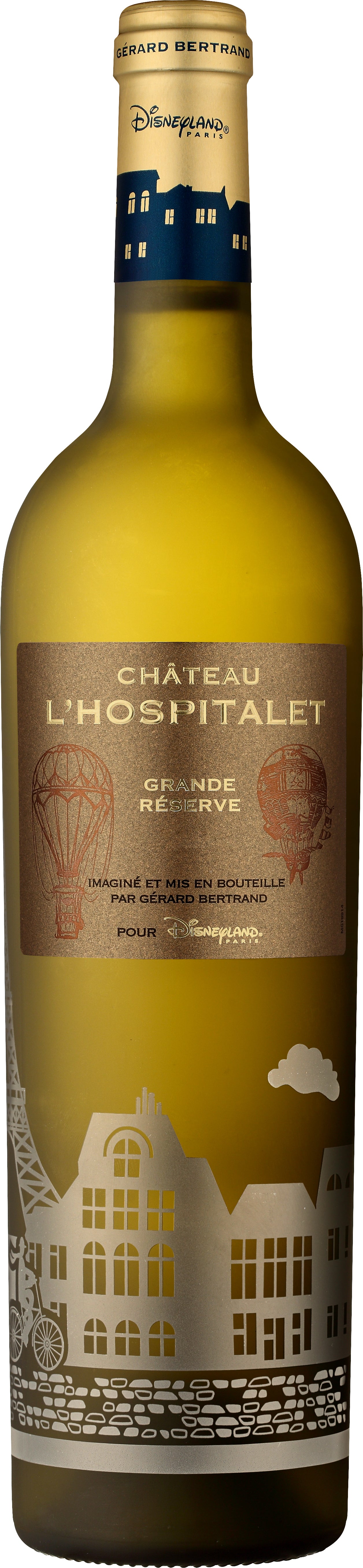 CHATEAU L HOSPITALET GRANDE RESERVE BLANC AOP LA CLAPE