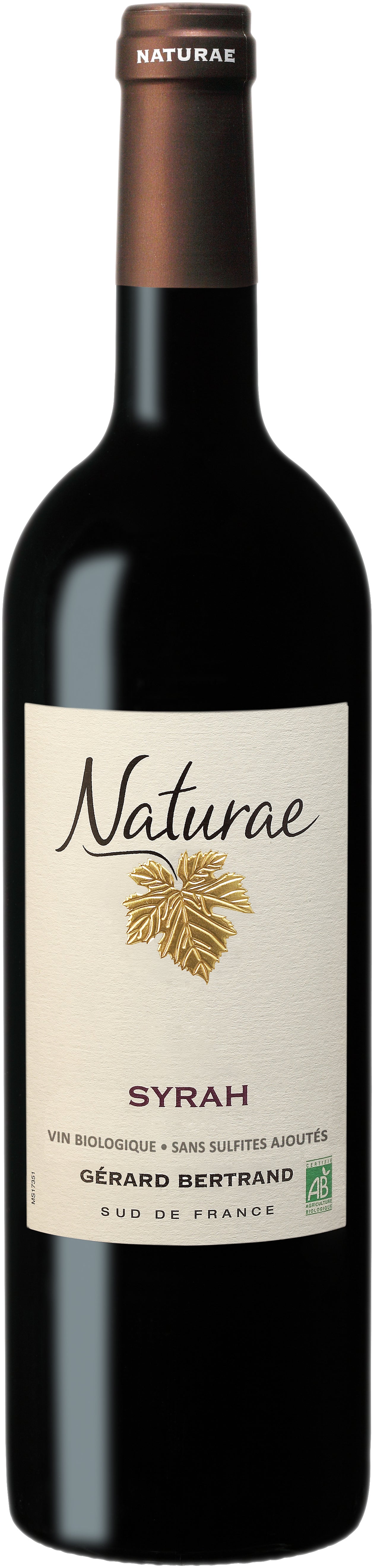 NATURAE SYRAH ROUGE AB IGP PAYS D OC