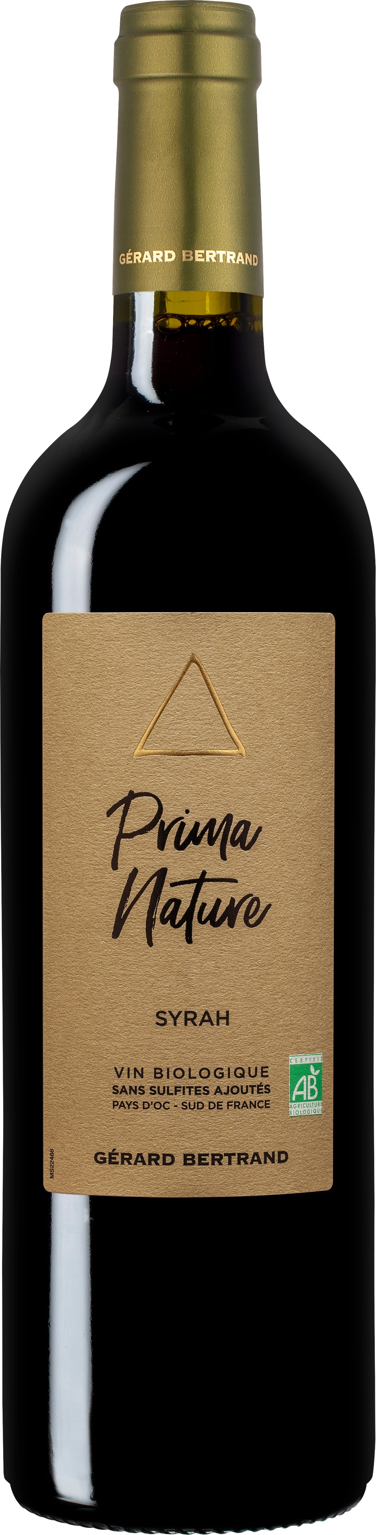 PRIMA NATURE SYRAH ROUGE AB IGP PAYS D OC