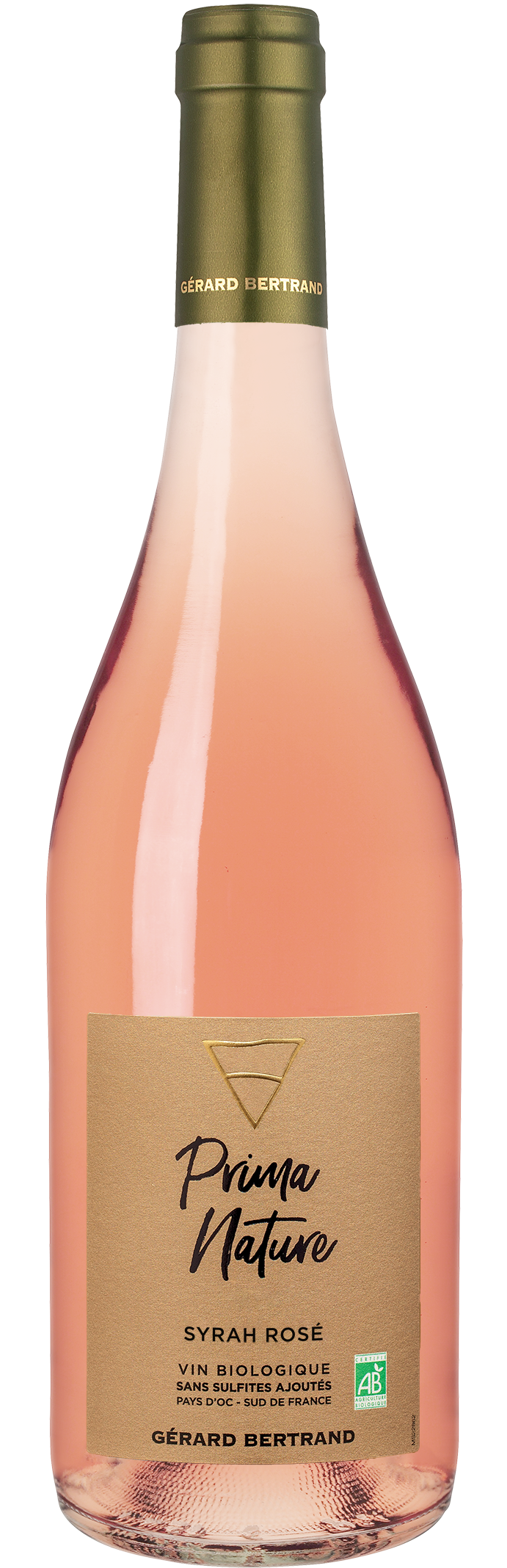PRIMA NATURE SYRAH ROSE AB IGP PAYS D OC