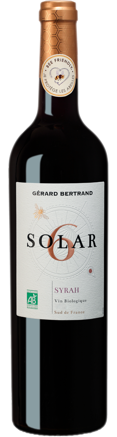 SOLAR6 SYRAH ROUGE AB BEE FRIENDLY IGP CEVENNES